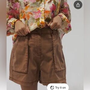 Splendid Women's Margaret High-Rise Trouser Shorts